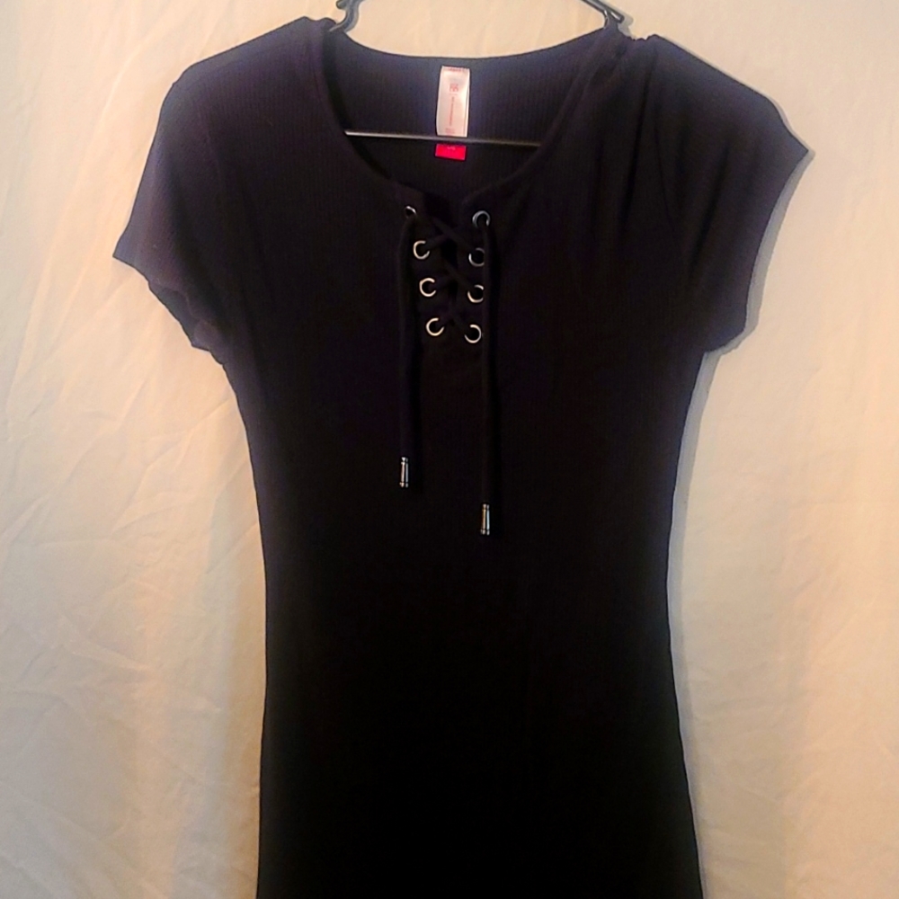 Boho Black dress/ long shirt